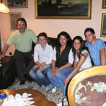 Familie Johann Traber im Jahr 2003